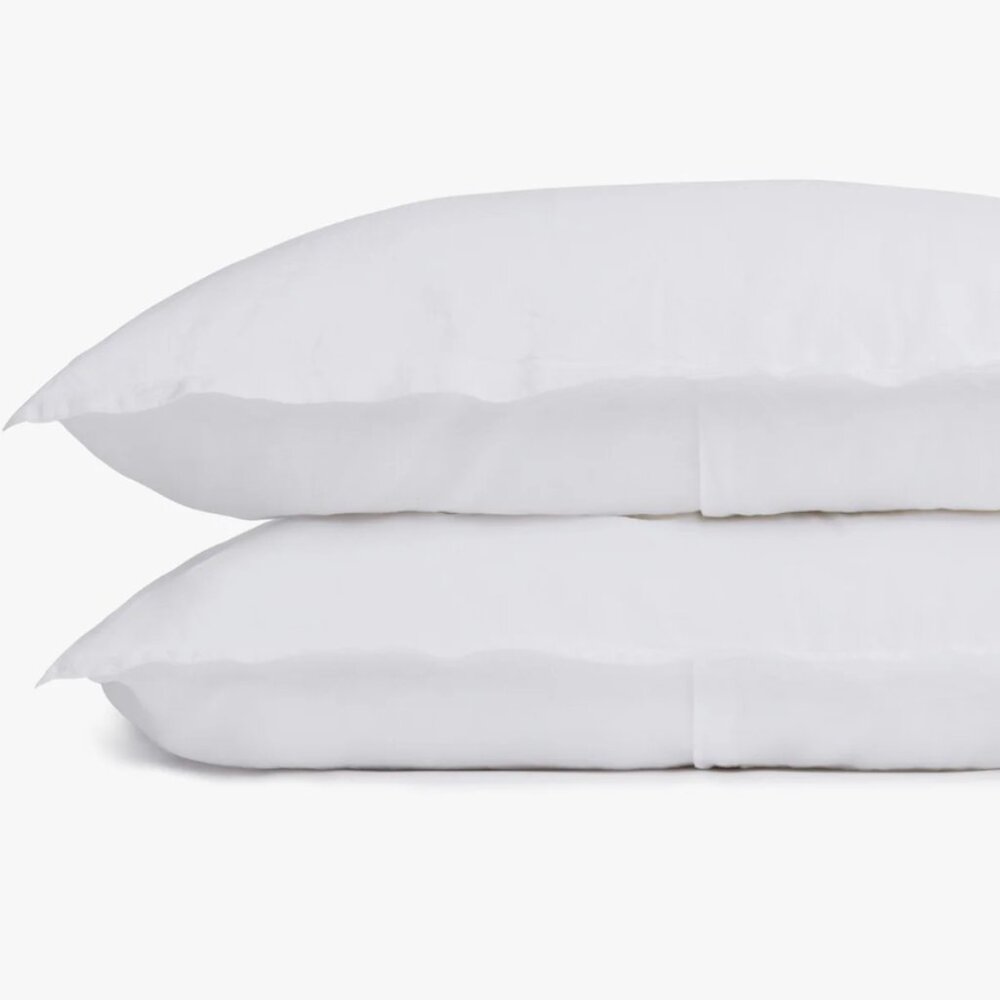 EUC Parachute Home White Standard + King Sateen Pillowcases Set